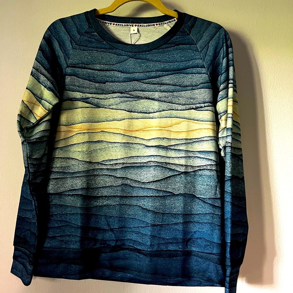 NWT Multi Colored Boutique Sweater